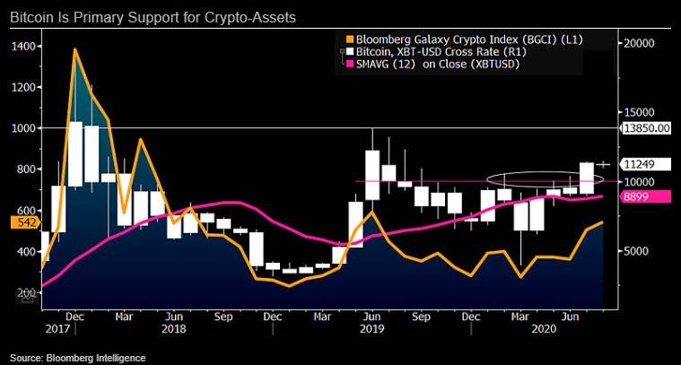 比特币成为数字黄金，以太坊上涨因其为投机资产？