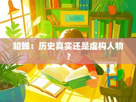 貂蝉是否真实存在？从历史背景探究并求客观答案