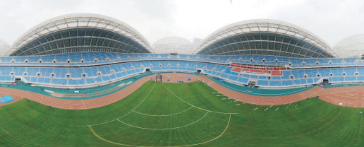 无人机在体育赛事中的表演应用_体育旅游精品赛事_无人体育馆的拍球声